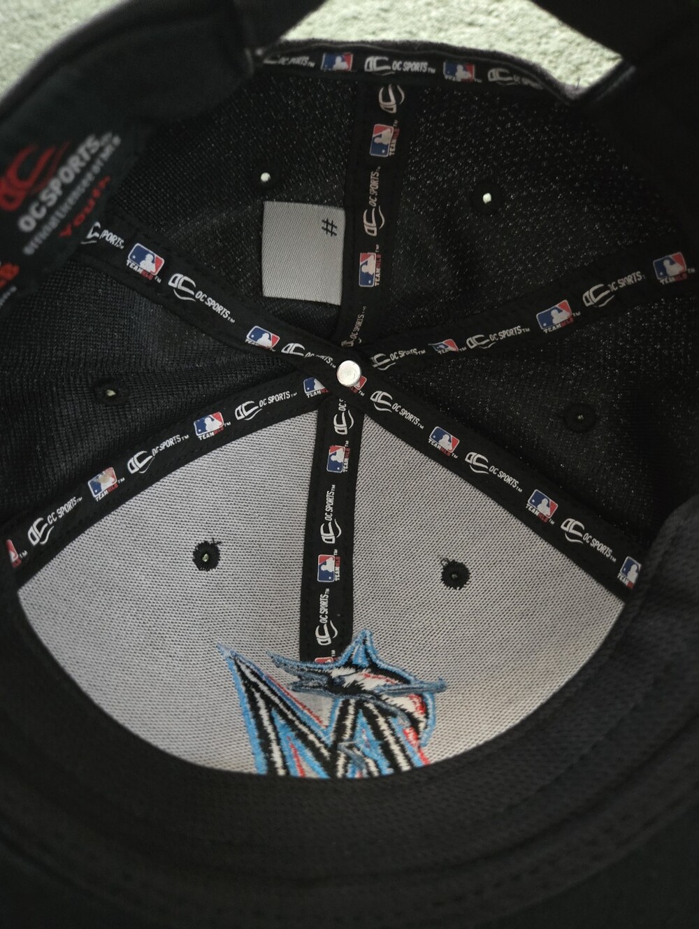 OC Sports Youth Baseball Cap Florida Marlins Adjustable Hat MLB - Picture 4 of 5
